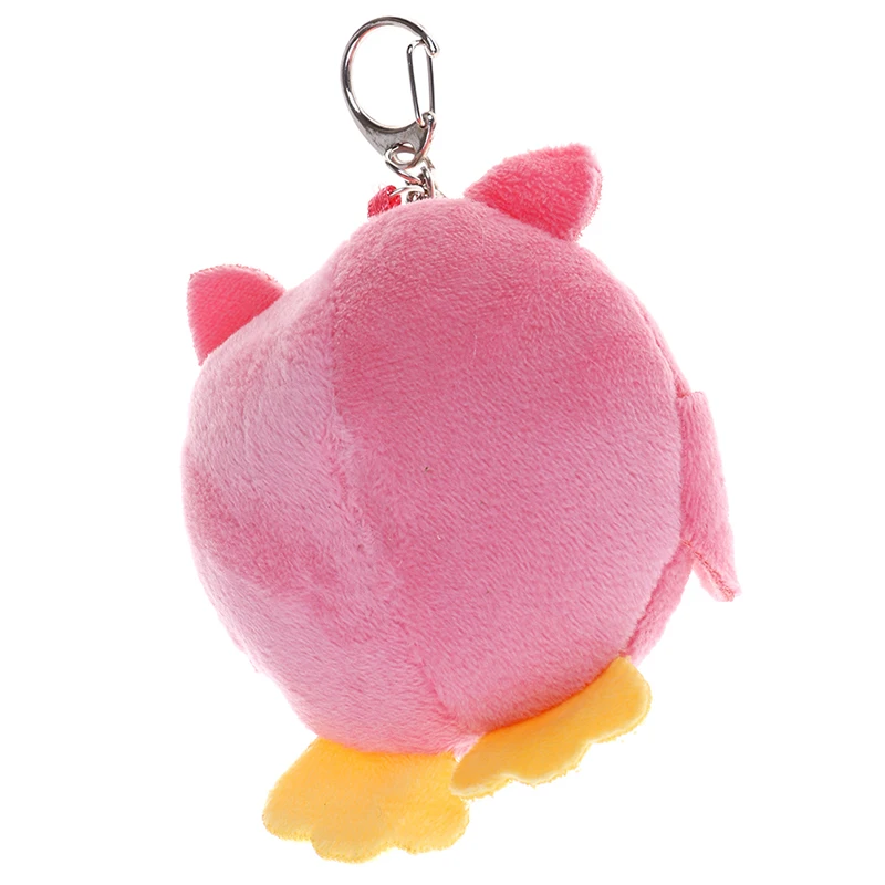 1 шт. супер милый маленький 9 см Совы чучела плюшевых игрушек цепочка для ключей