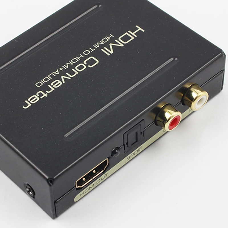 Цифровой 2CH PCM стерео аудио Blu-Ray Play 1080P HDMI к оптический + SPDIF RCA L/R аналоговый