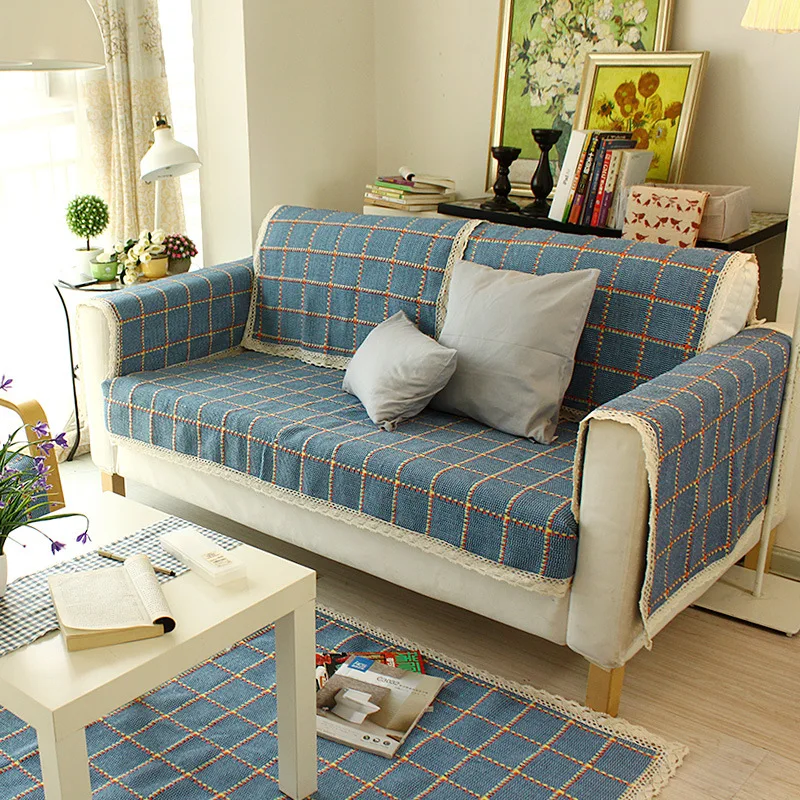 WLIARLEO толстый диван полотенце плетение плед-чехол для дивана Нескользящие Чехлы