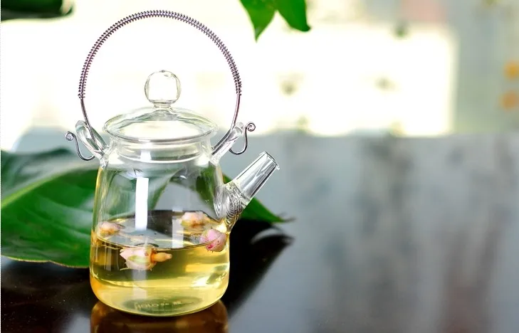 

1 шт Горячая продажа 300 мл термостойкий стеклянный чайник OL 0127