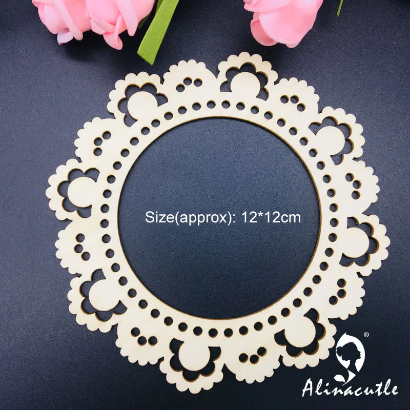 3 шт. цветок Деревянная Рамка Для Фото декоративные украшения Скрапбукинг