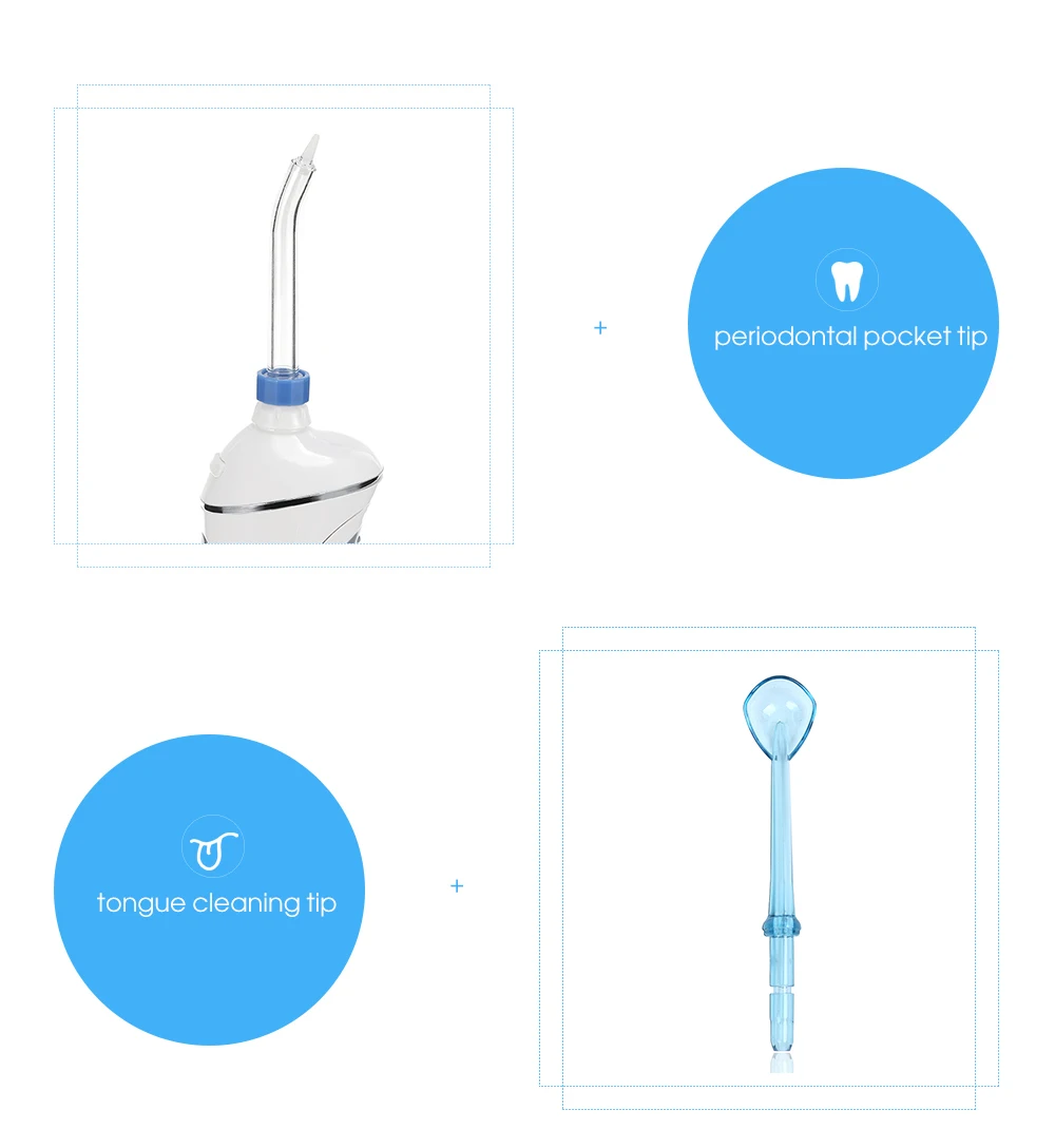 Waterpulse V400 Мощность 240 мл зубные воды Flosser ирригатор Уход за полостью рта ИНСТРУМЕНТ