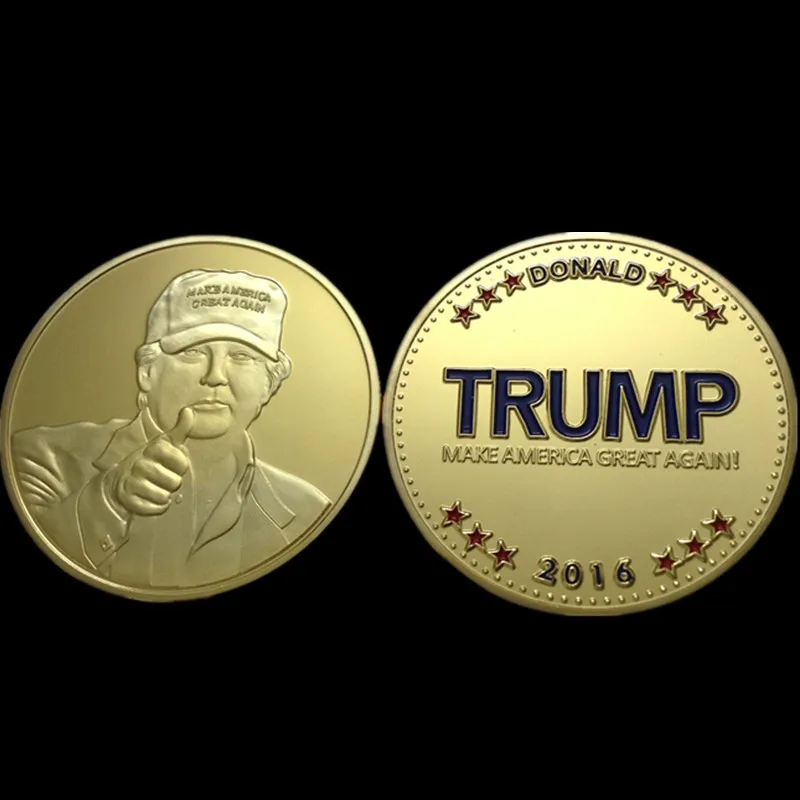 5 шт./лот 2016 Make America Great Again США республиканский президент Дональд монета с