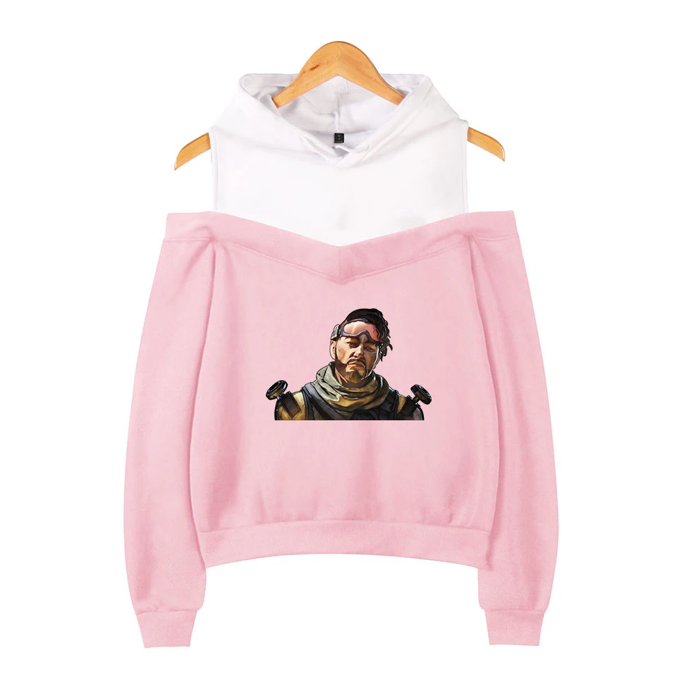 

Apex Legends Printed Off-Shoulder Exclusive Hoodies Sweatshirts 2019 New Women autumn Hot Game Highsreet Hoodies
