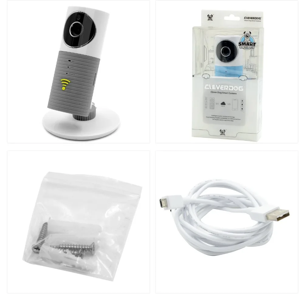 Беспроводная мини камера BabyKam Wi Fi ip с функцией обнаружения движения ночное