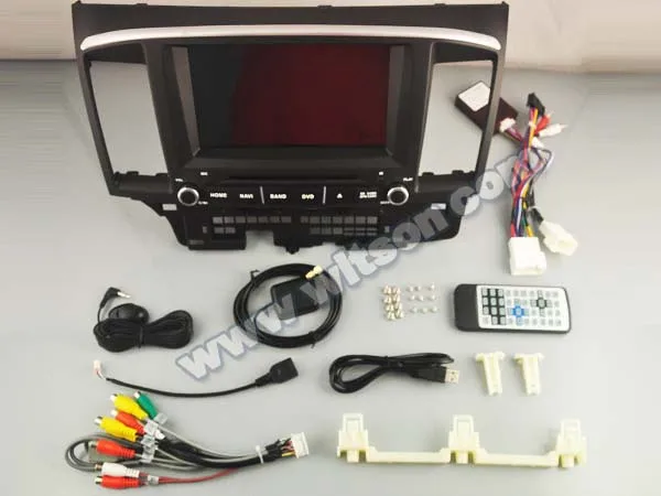 АВТОМАГНИТОЛА DVD GPS WITSON ДЛЯ MITSUBISHI LANCER с емкостным экраном+1080P+DSP+WiFi+3G+DVR+Профессиональное качество звука автомагнитолы.