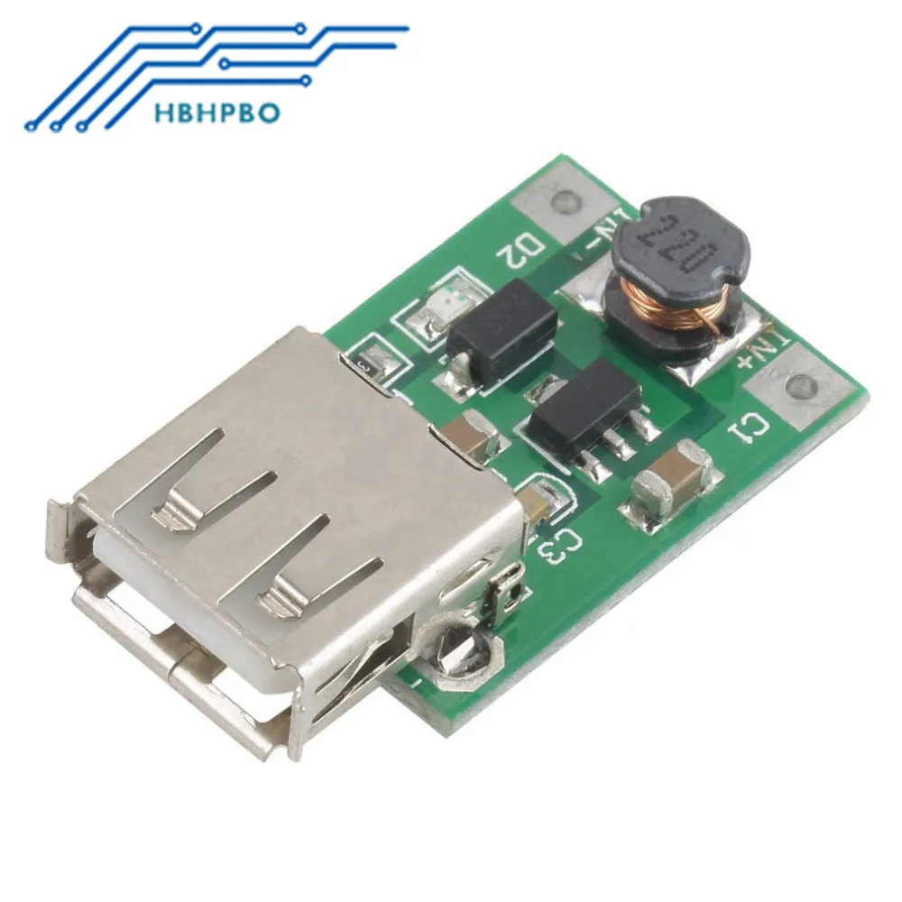 DC-DC 0.9 В-5 В до 5 600ma 1.2a Step Up Повышение повышающего преобразователя USB мобильного