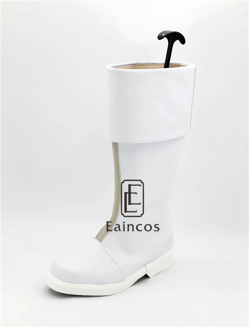 Anime My Hero Academia Todoroki Shoto Cosplay Party Shoes White Boots Customized Size | Тематическая одежда и униформа