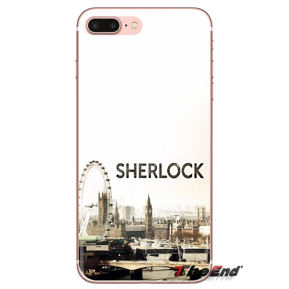 Sherlock Holmes For HTC One U11 U12 X9 M7 M8 A9 M9 M10 E9 Plus Desire 630 530 626 628 816 820 830 Soft Transparent Cases Covers |