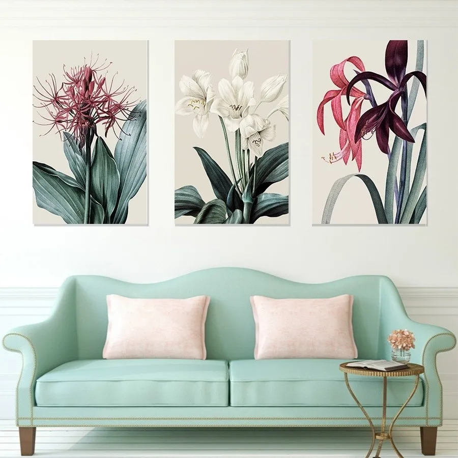 Цветочные горшечные растения HD печать картина картины настенные принты с