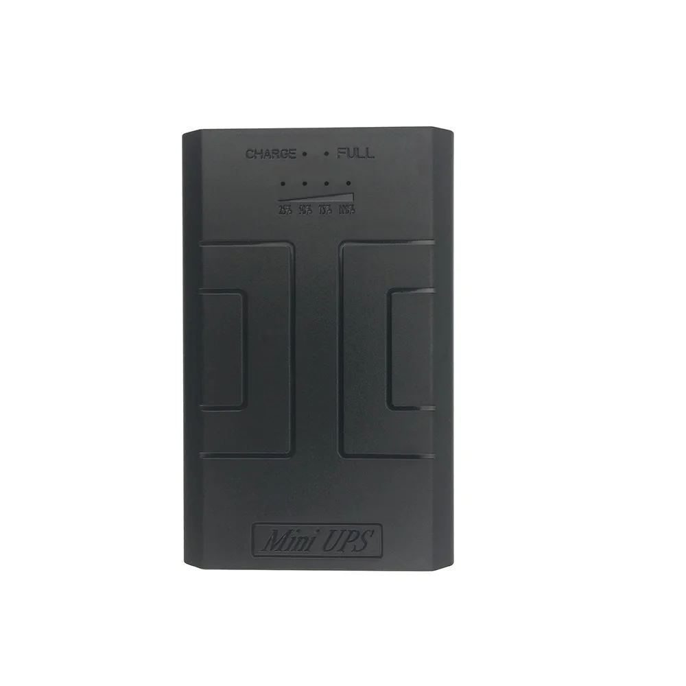 12V2A AC в DC мини-адаптер бесперебойного питания UPS обеспечения аварийного резервного питания камеры видеонаблюдения с батареей