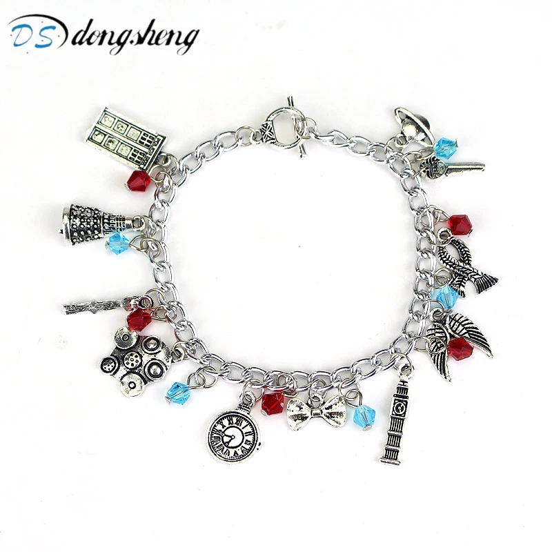 Dongsheng фильм ТАРДИС доктор DW Вдохновленный Браслет инопланетянин робот полиция