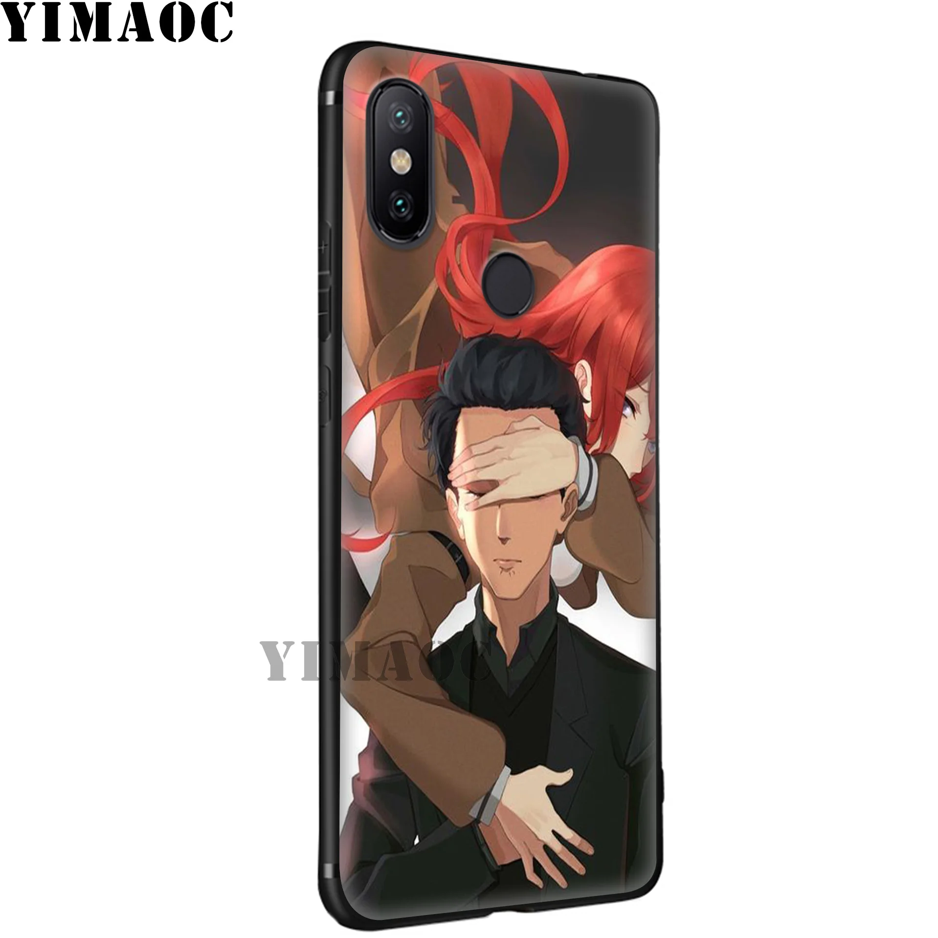 YIMAOC Steins Gate Anime Soft Silicone Case for Xiaomi Redmi 7A Note 7 6 6A 5 4 4X 4A 5A S2 Plus K20 Pro Lite |