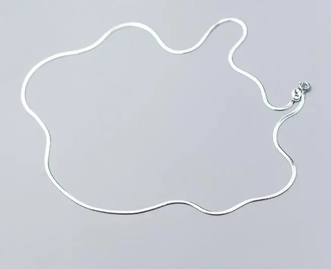 Для мужчин и женщин 2 мм 100% натуральный. Ювелирные изделия из стерлингового