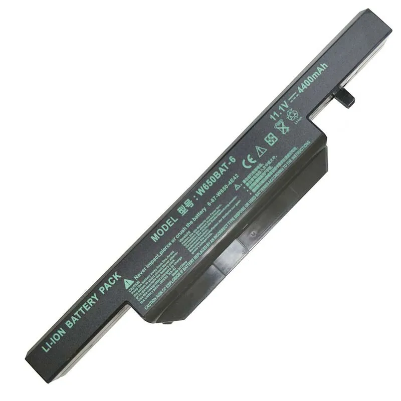 Аккумулятор для ноутбука Clevo W650BAT-6 6-87-W650-4E42 K590C-I3 K610C-I5 K570N-I3 K710C-I7 G150S K650D K750D K4 K5 P4