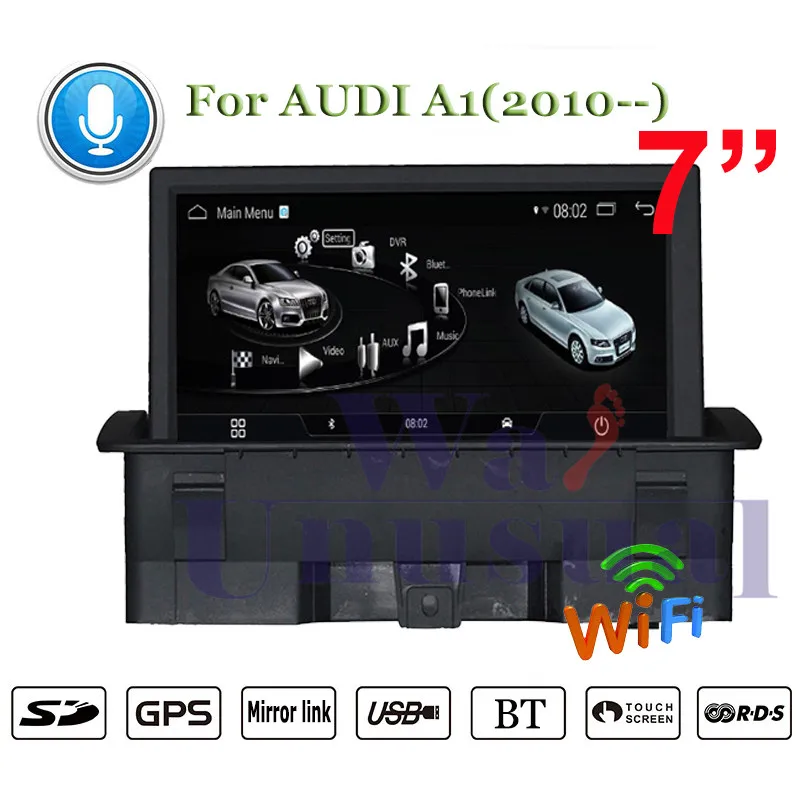 WANUSUAL Android 7.1 Quad Core Car GPS Navigation For AUDI A1 (2010--) NO DVD Player Auto Radio Heaad Unit Double Din Magnitol | Автомобили