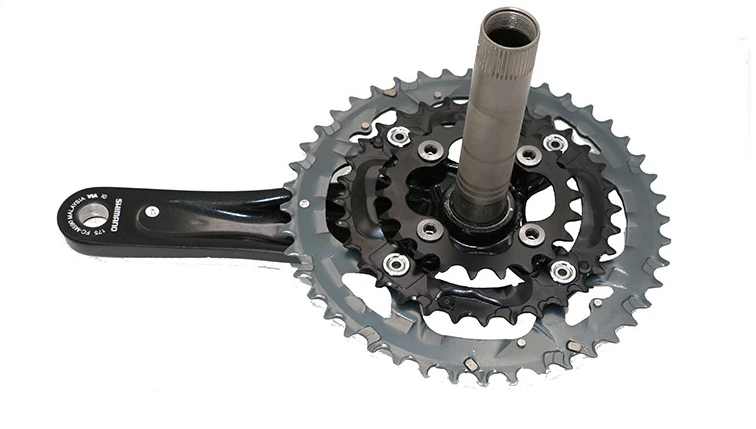 Shimano Deore FC-M590 44 T/32 T/22 T тройной велосипед шатун 170 мм Длина рукоятки BB 10s MTB
