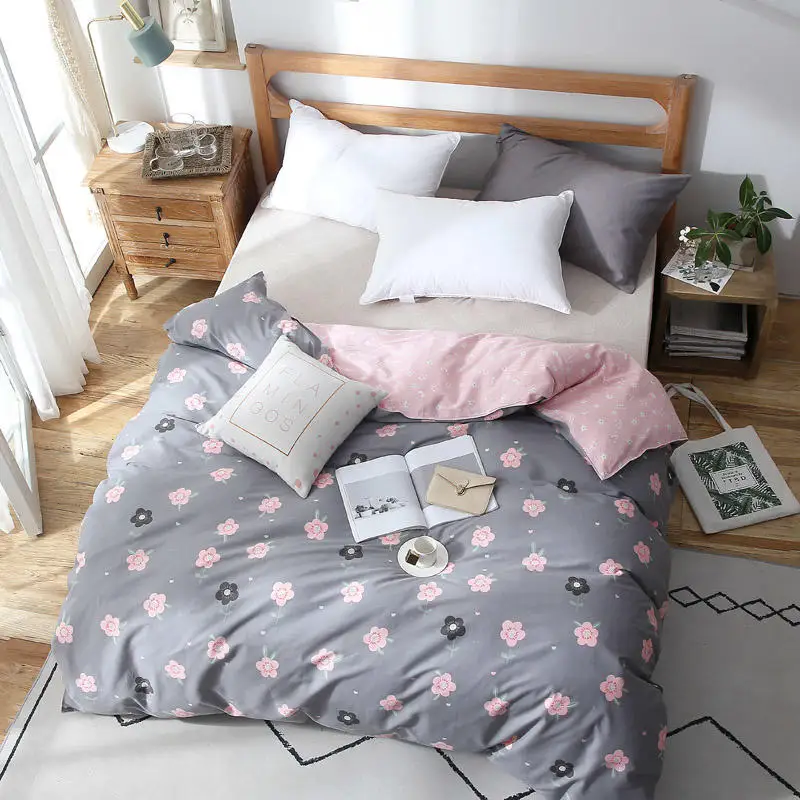 Комплект постельного белья высокого качества из 100% хлопка пододеяльник простыня