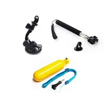 Suptig для Gopro Монопод Крепление штатива + 7 см крепление на присоске