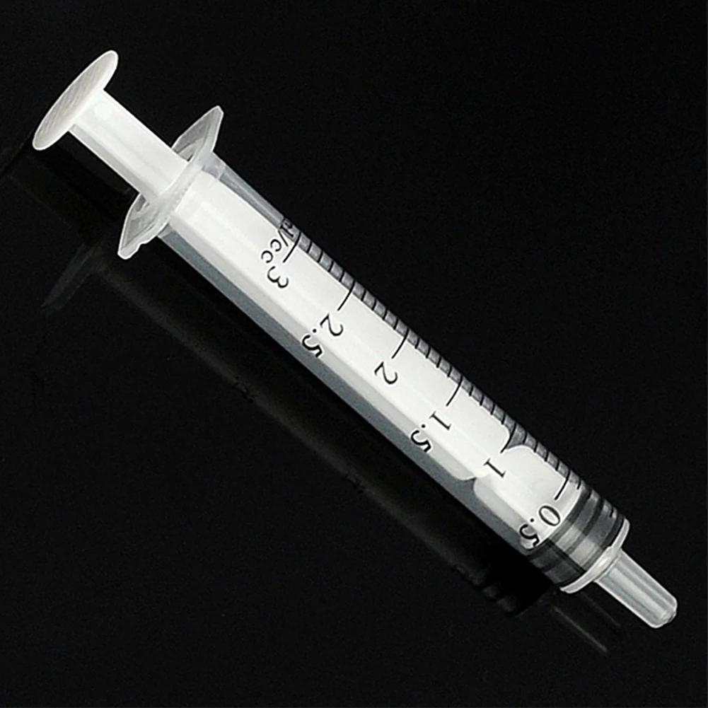 

5pcs one-off 3ml injectors ink cartridge pets nutrient sample measuring syringe for measuring nutrient motoring applications
