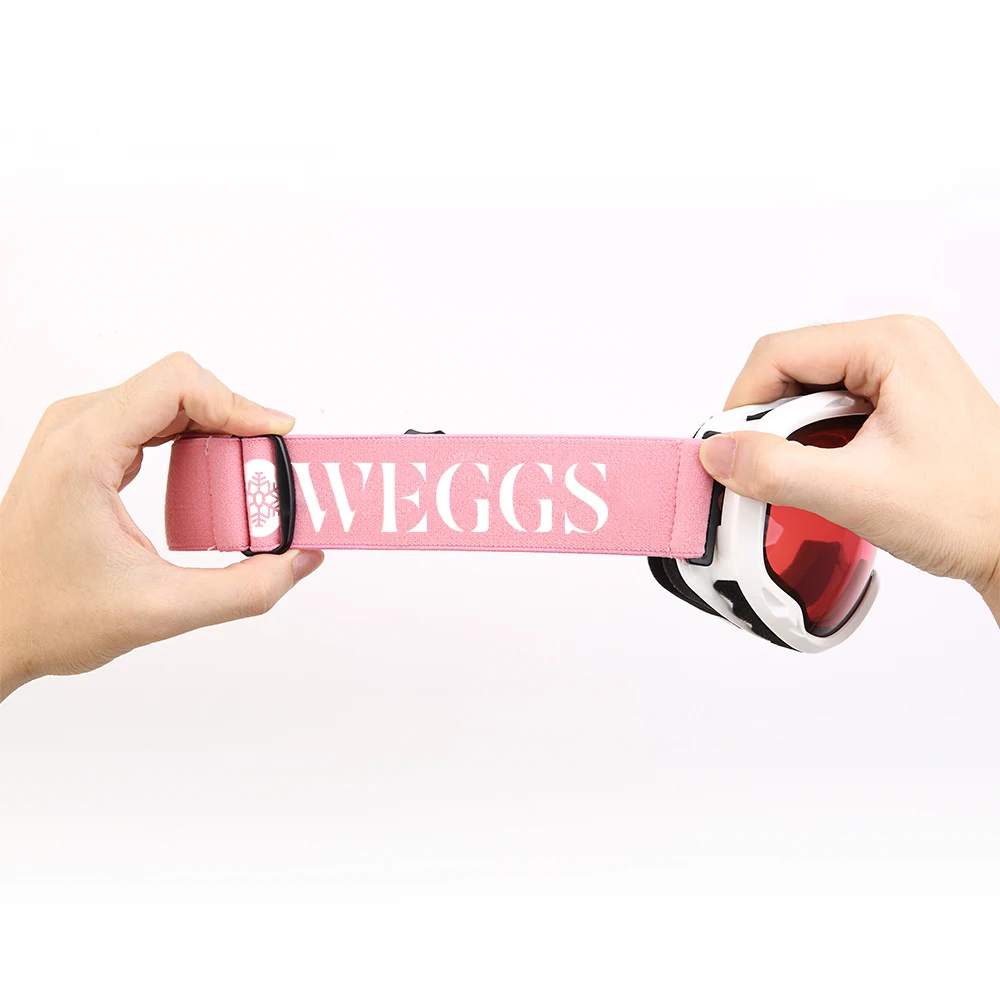 Лыжные очки для катания на лыжах и сноуборде двухслойная маска снегохода защита