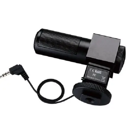 2 шт./лот Takstar SGC 698 камера Запись внешний микрофон для фотосъемки интервью чистый
