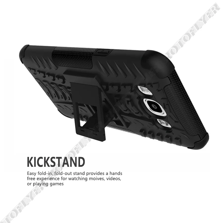 2 in 1 Armor Style Case for Samsung Galaxy J7 2016 SM-J710FN 2017 Max Back Cover Heavy Duty Hybrid PC with Soft Silicone Fundas |