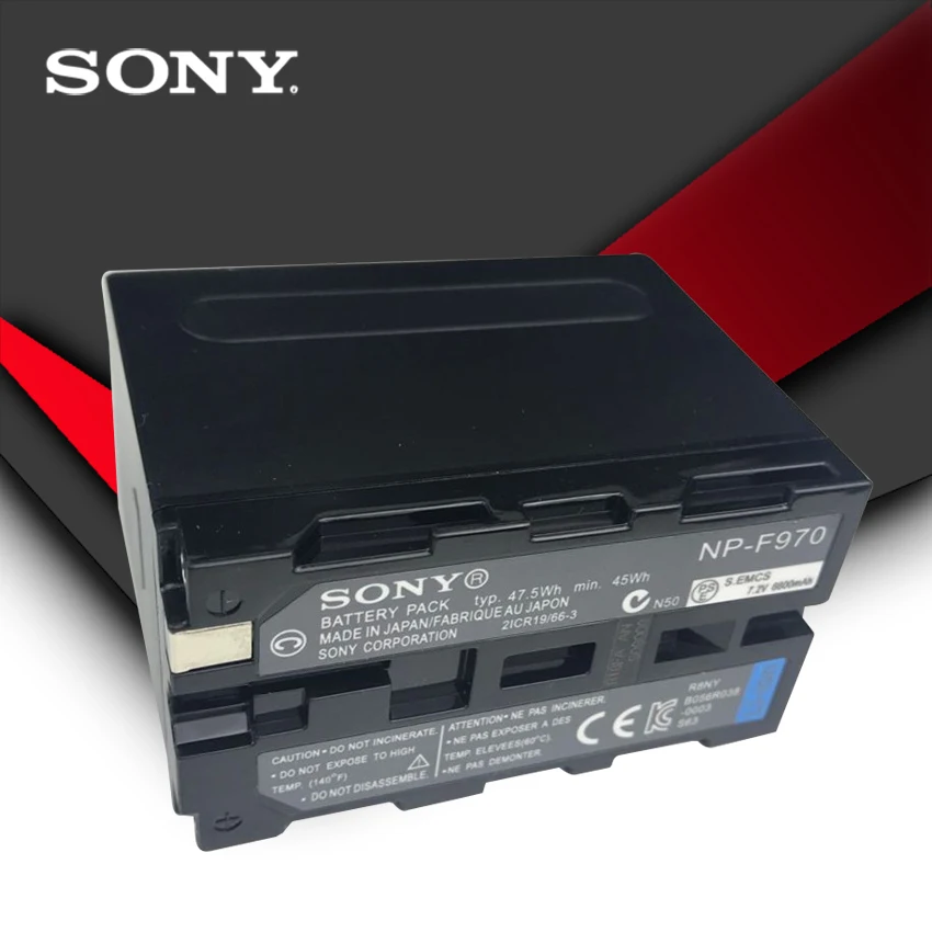 1 шт./лот sony NP-F970 NP F970 NPF970 Батарея F930 F950 F960 F770 F570 CCD-RV100 TRV58 DCR-TRV110K RV100 TRV58