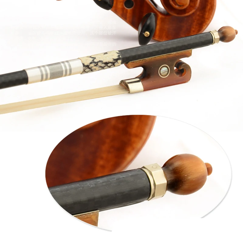 Профессиональный бантик для скрипки Кристина G06 Улучшенный Французский красный