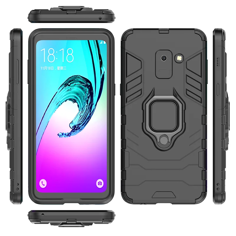 Защитный чехол YueTuo для samsung galaxy J4 CORE J6 PLUS j2 pro 2018 J4PLUS J6PLUS с роскошной подставкой