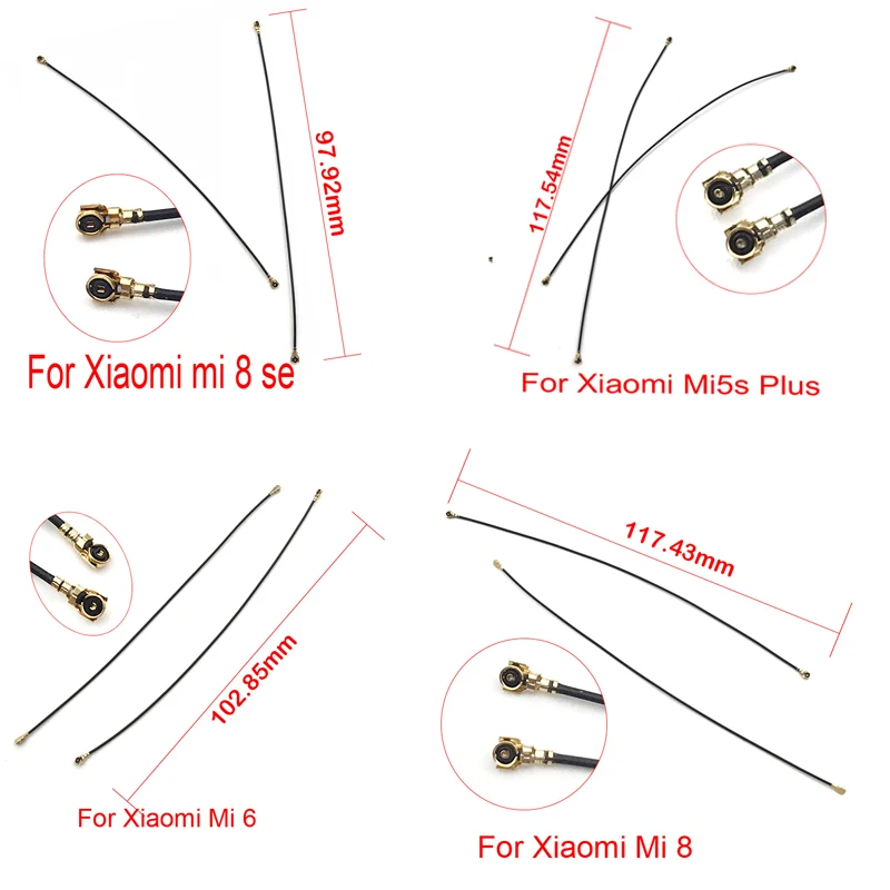Новая антенна сигнала Wifi антенна гибкий кабель лента для Xiaomi mi A2 6X6 5 A1 5X 5S Plus mi x 2 2S 8 8se Max 5c