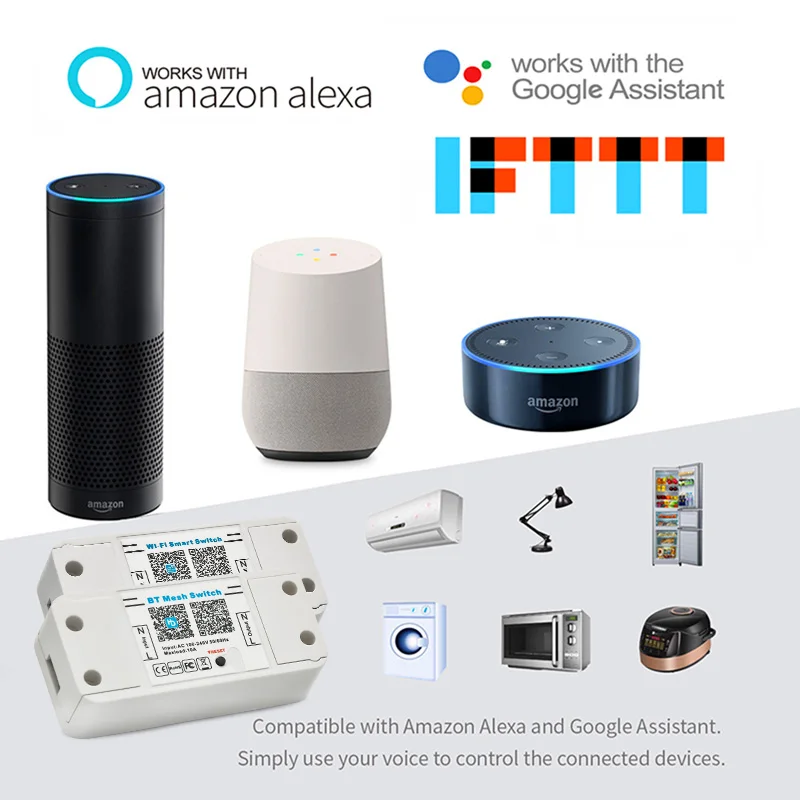 Умный светодиодный переключатель Magic Home 110 В 220 10 А Bluetooth управление с помощью
