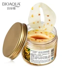 80 штбутылка BIOAQUA Gold osmantus маска для глаз женский коллагеновый гель сывороточный белок уход за лицом патчи для сна здоровье mascaras de dormir
