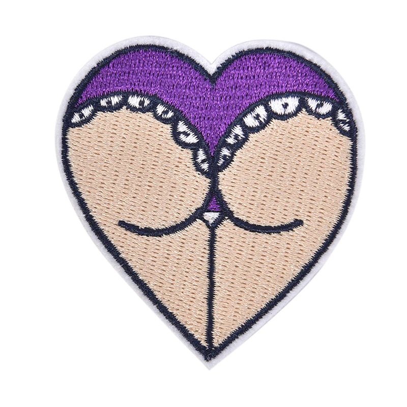 Sexy Ass Embroidery Patches for Stripes on the Backpack Stickers Fabric Iron Clothes Appliques | Дом и сад