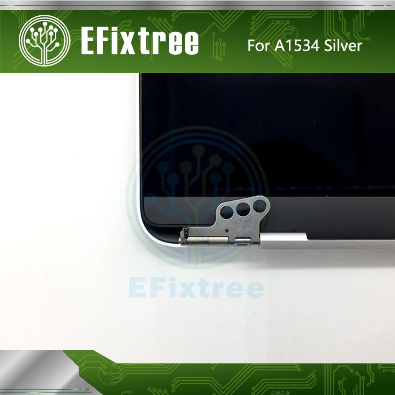 Efixtree серебро для Apple Macbook Retina 12 &quotA1534 2015 2016 2017 светодиодный экран ЖК-дисплей с