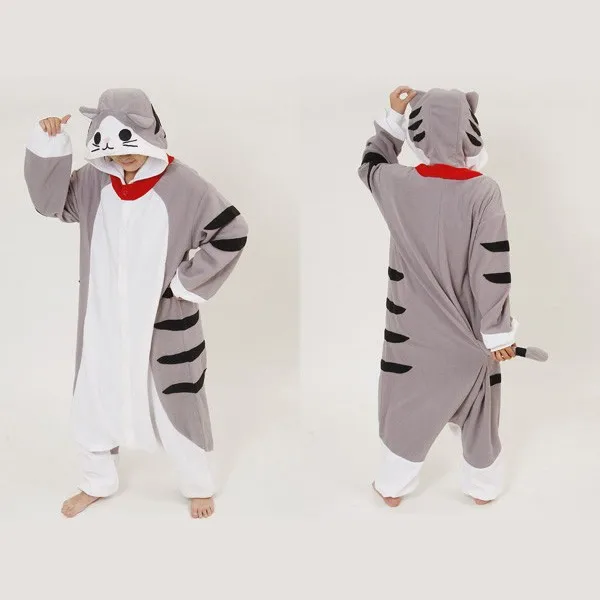 Японское аниме Chi's Sweet Home cosplay Onesie все в одном милые пижамы с котом табби для