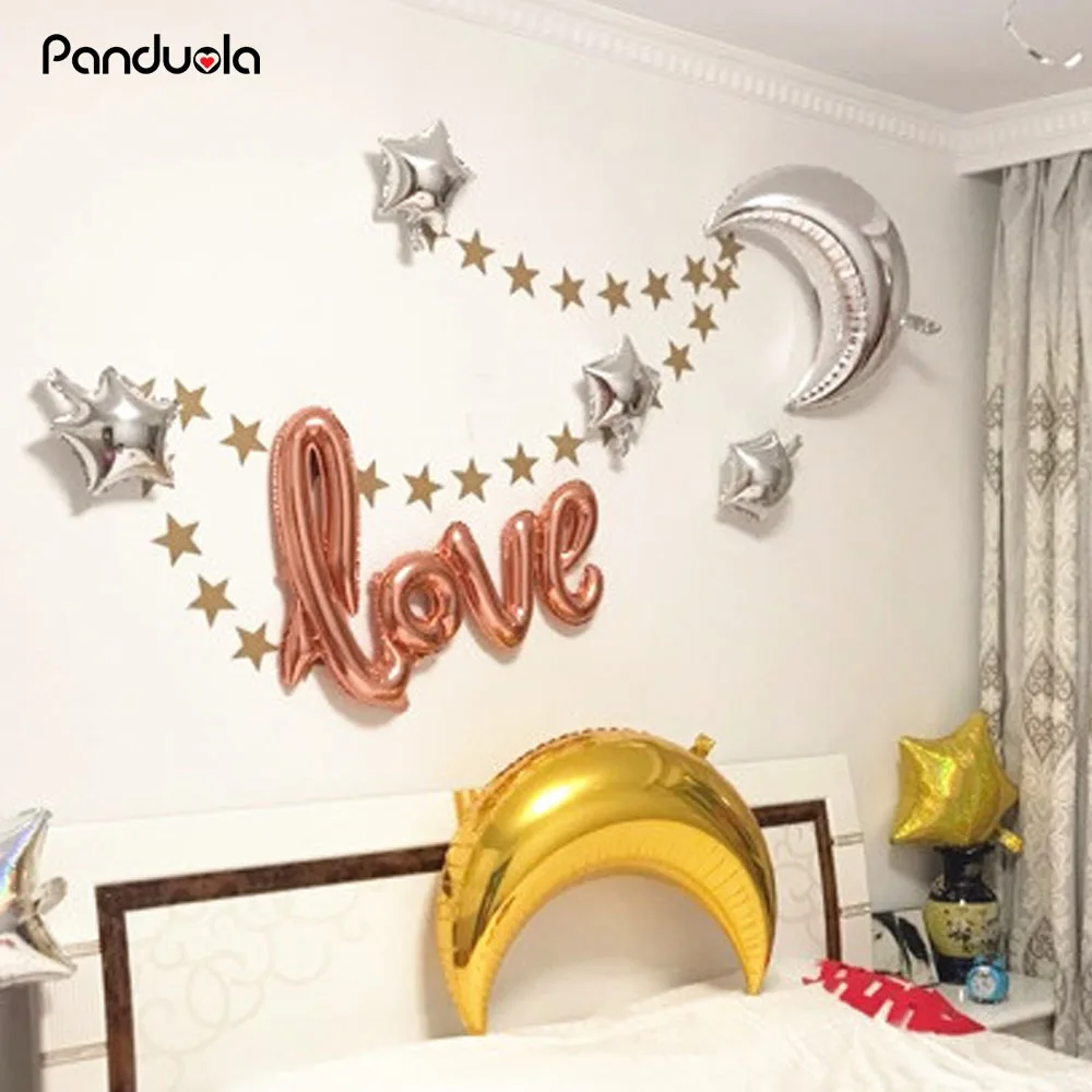 Новинка 1 шт./лот лента для воздушных шаров из фольги 5 мм X 10 м украшение вечеринки