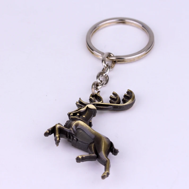 ТВ Игра престолов дом Баратеон логотип сплав автомобильный брелок держатель