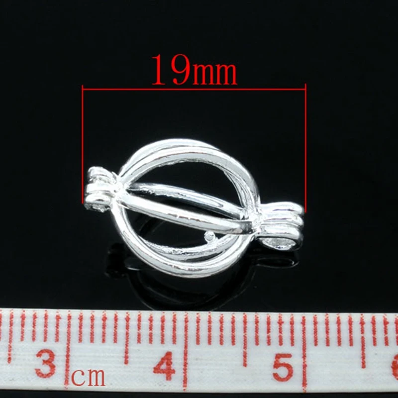 5pcs 19mmx12mm LASPERAL 20 шт золотые серебряные кулоны, подвески бусины в каркасе кулон для женщин мужчин DIY ожерелье бусины для изготовления бижутерии держатель аксессуары - Окраска металла: 5pcs 19mmx12mm