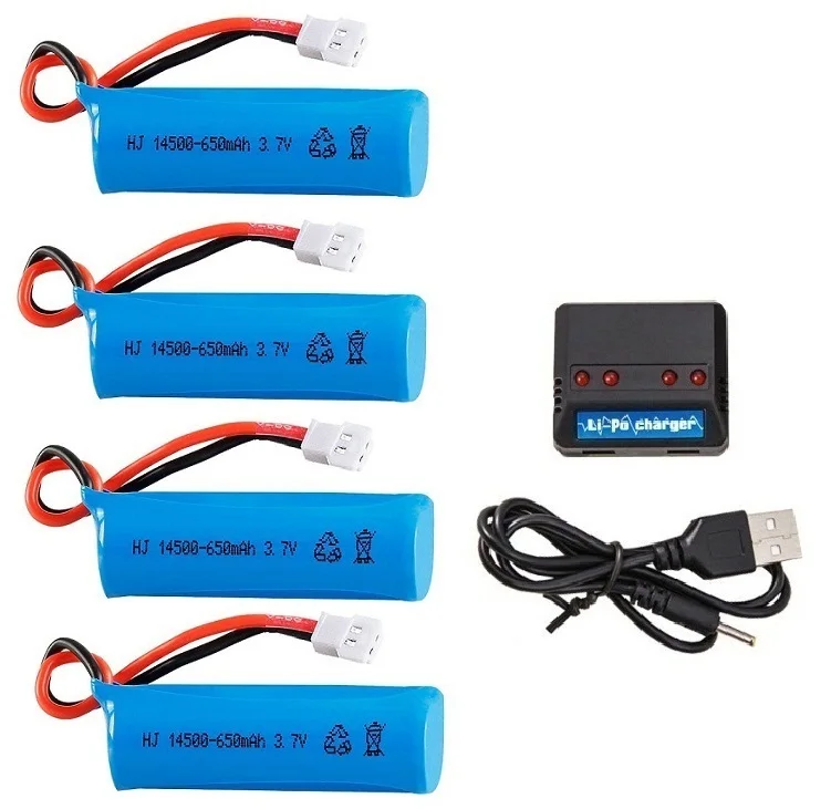TKKJ H116 2 4 ГГц канала Мини R/C Лодка 3 7 V 650 мА/ч литий-ионный аккумулятор 14500 зарядное