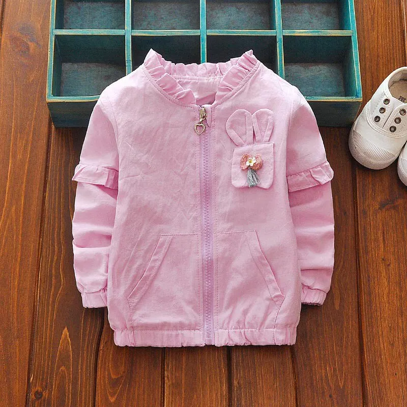 Новинка 2018 года сезон весна-осень повседневная одежда для маленьких девочек