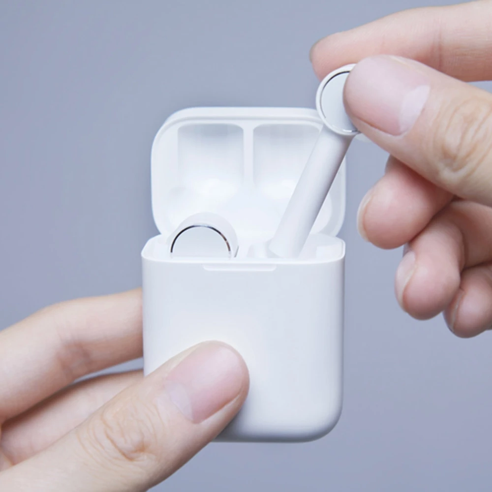 В наличии 2019 оригинальные Xiaomi Air TWS гарнитура Bluetooth настоящие беспроводные стерео спортивные наушники ANC