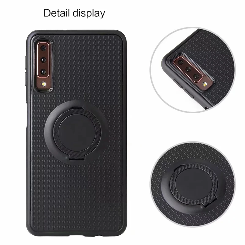 Для Samsung Galaxy A6 A7 A9 J8 J4 J6 Plus 2018 EU мягкий TPU автомобильный держатель чехол для J2 core Capa