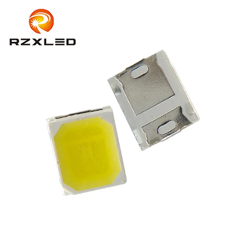 100 шт./лот светодиодный 1W 3,2 V 350MA CRI85 White5000K 5700 к 6000 2835 посылка диод для мобильного телефона Камера флэш-памяти