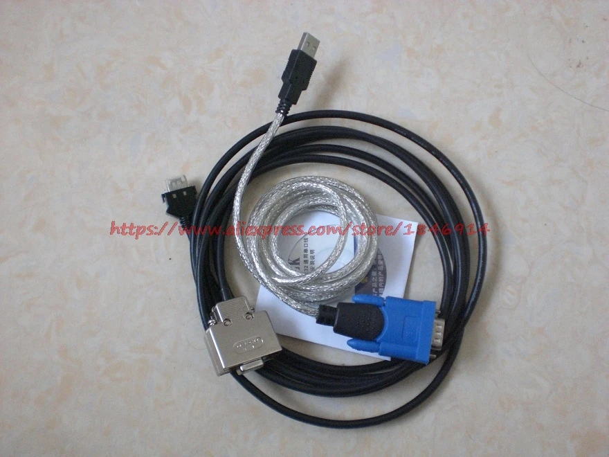 

Free shipping PLC download line USB communication line KM13-1S