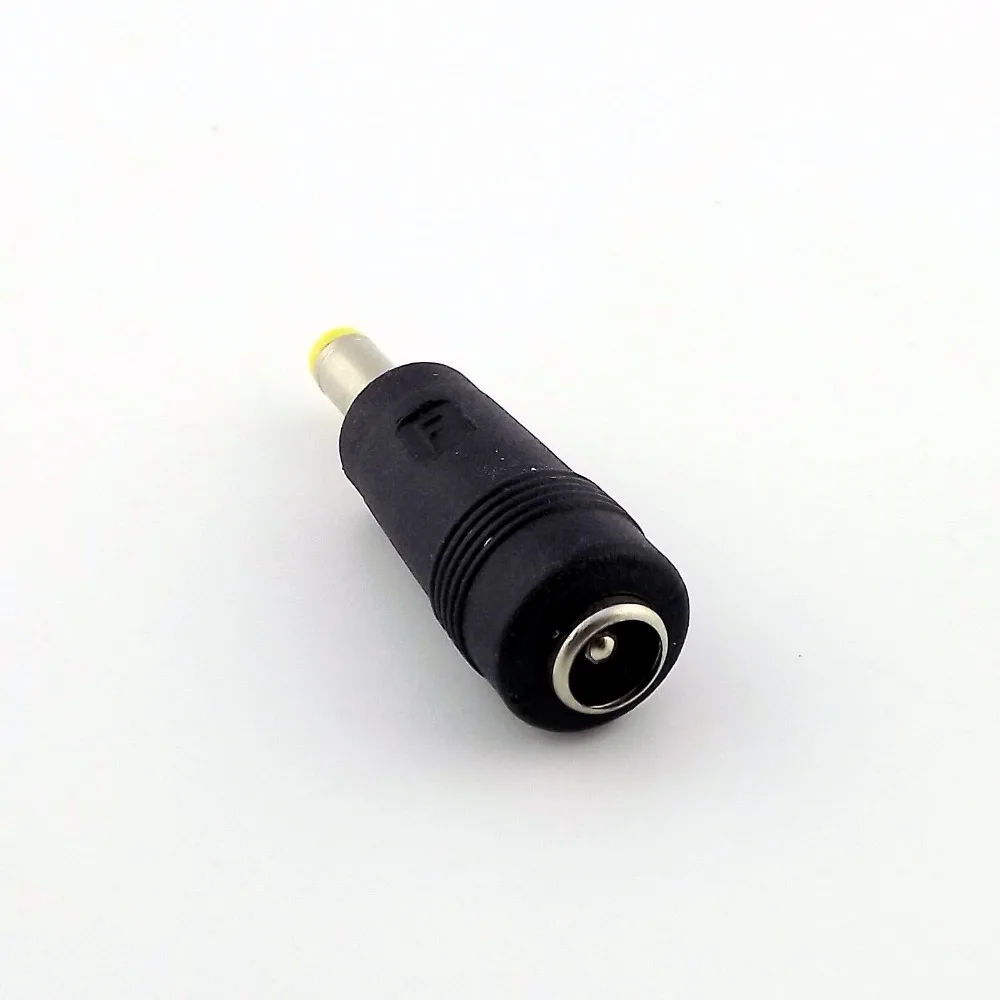 

5x CCTV DC Power 5,5x2,1 мм гнездовой разъем к 4,0x1,7 мм Штекерный переходник прямой черный
