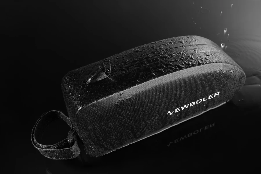 Велосипедные Сумки NEWBOLER, водонепроницаемые, для велоспорта, верхняя часть, передняя Труба, рама, сумка, большая емкость, MTB, дорожный велосипед, панье, черный, Аксессуары для велосипеда