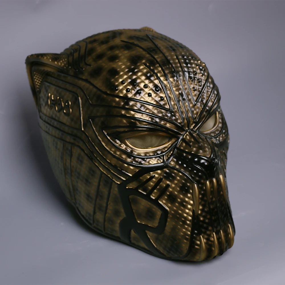 2018 Черная пантера шлем Бесконечность войны леопард золотая Шлем Супергероя