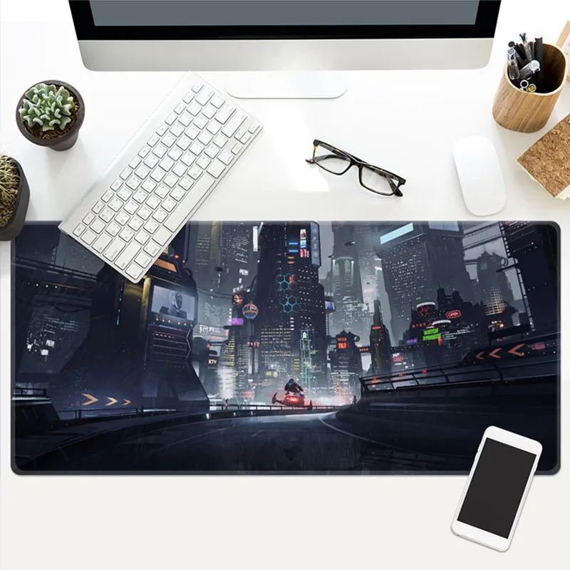 Игровой коврик для компьютерной мыши mechaniacl клавиатура ПК lick edge Нескользящая