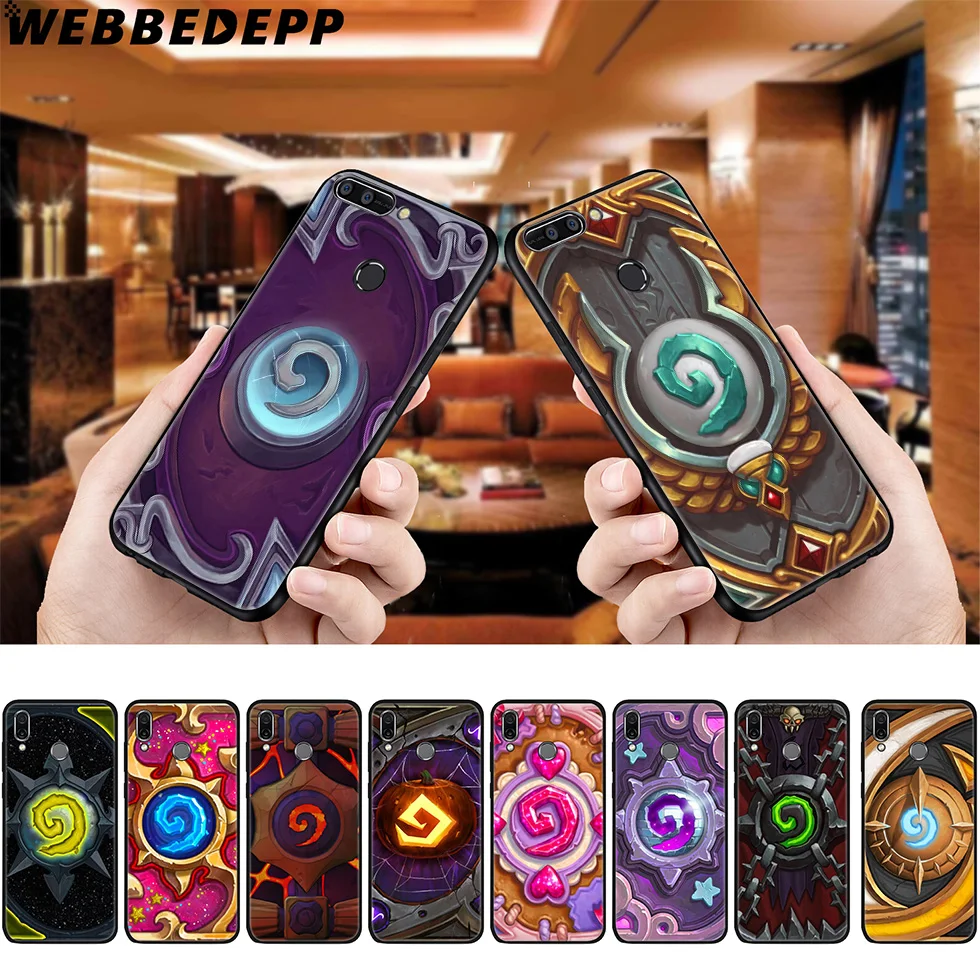 Hearthstone Классический игровой мягкий чехол для Huawei P8 P9 P10 P20 P30 Lite Pro P Smart Z Plus 2019 Y6 Prime